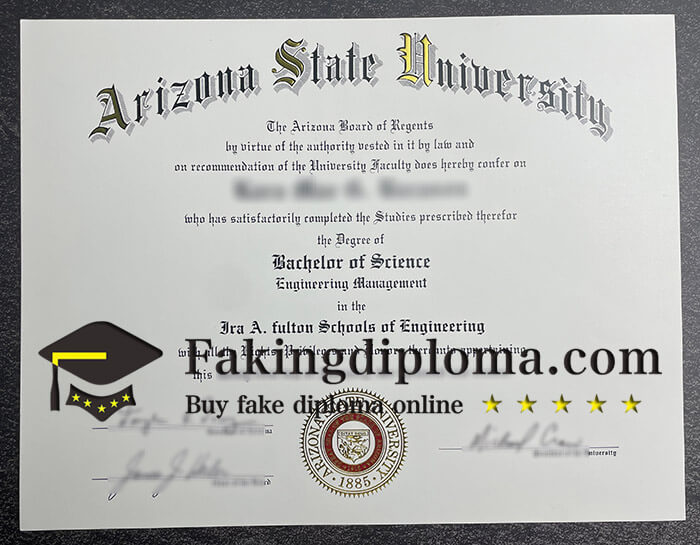 How to buy Arizona State University diploma? buy ASU fake degree.
