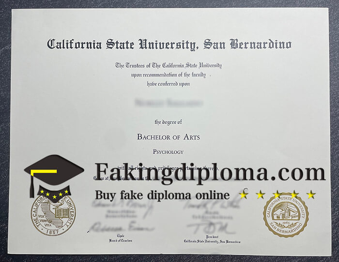 Buy State San Bernardino diploma, buy State San Bernardino degeee