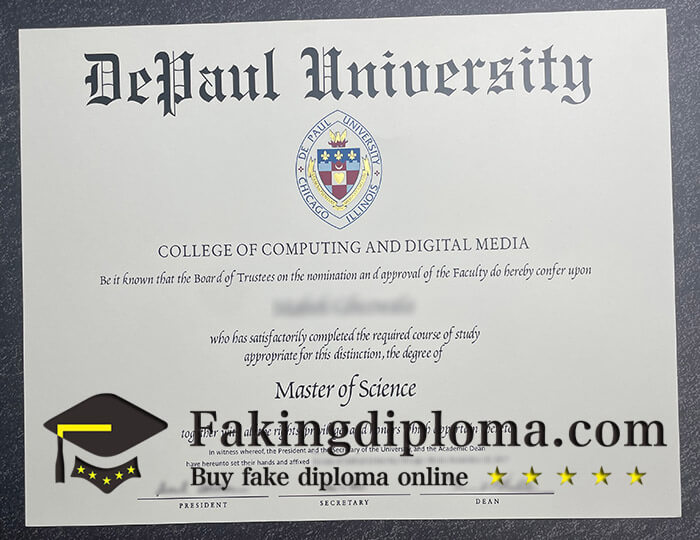 where to order Depaul University fake diploma? make Depaul University diploma sample.