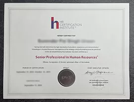 Authentic HRCI fake certificate for Sale Online