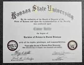 Professional Kansas State University Fake Diploma for Sale Now