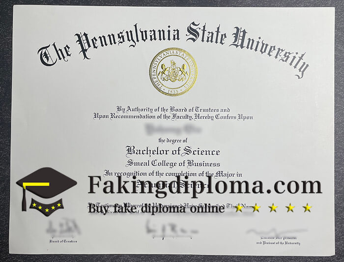 Order PSU diploma, buy Pennsylvania State Universit degree online.