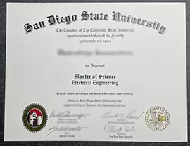 High-Quality SDSU Fake Diploma Available Now