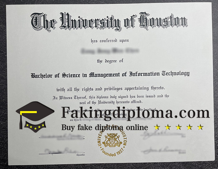 Where to buy University of Houston diploma? buy University of Houston fake degree online.