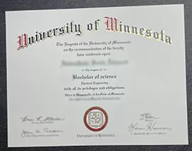 Buy University of Minnesota Fake Diploma – Express Delivery