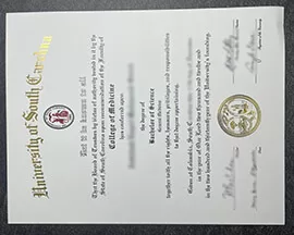 Buy University of South Carolina Fake Diploma Online
