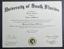 University of South Florida Fake Diploma – Fast & Discreet Service