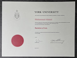 How to order York University diploma in Canada?