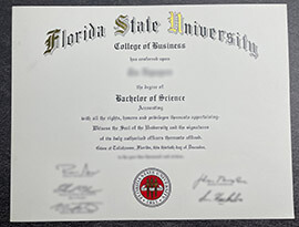 How to order Florida State University diploma?