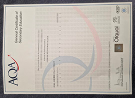 AQA GCSE Certificate, Do you sell UK AQA Certificate?