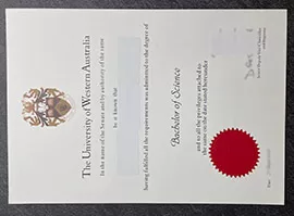 Premium Quality University of Western Australia Fake Diplomas for Sale