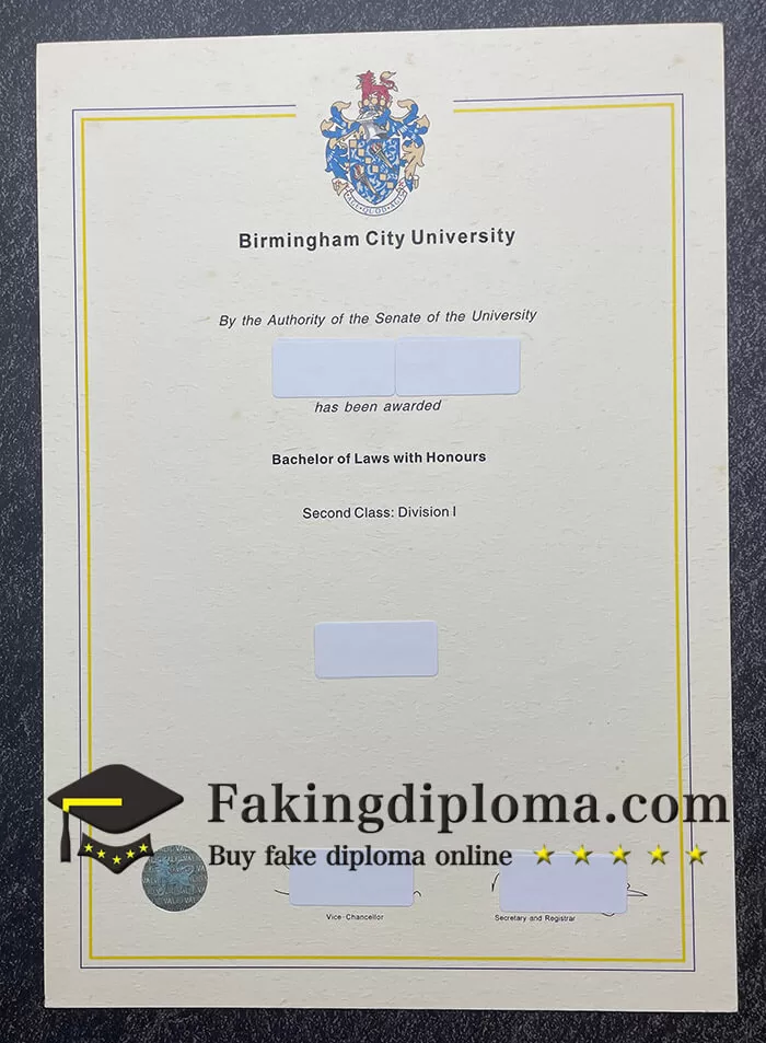 Order Birmingham City University diploma, buy BCU degree online.