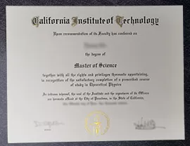 Order a California Institute of Technology Fake Degree Replica Safely