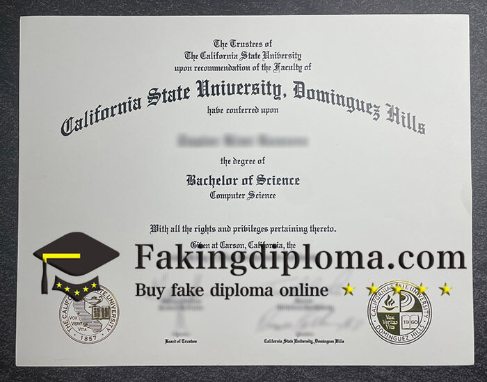 Order CSU Dominguez Hills diploma, buy bachelor degree online