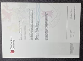 Reliable Source for Charles Sturt University Fake Degree