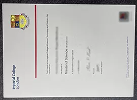 Where to order Imperial College London Diploma?