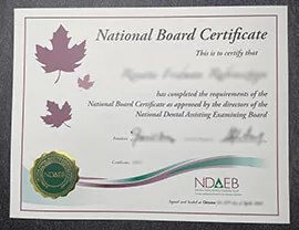 Where to Buy Fake NDAEB certificate in Canada?