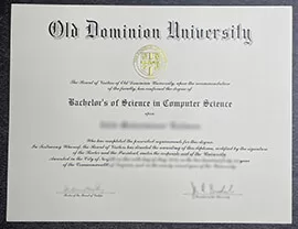 Get Your Old Dominion University Fake Diploma with Fast Processing