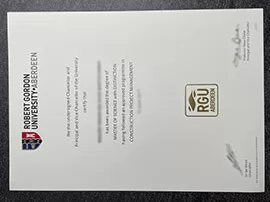 Obtain RGU Diploma, Fake Robert Gordon University Degree.