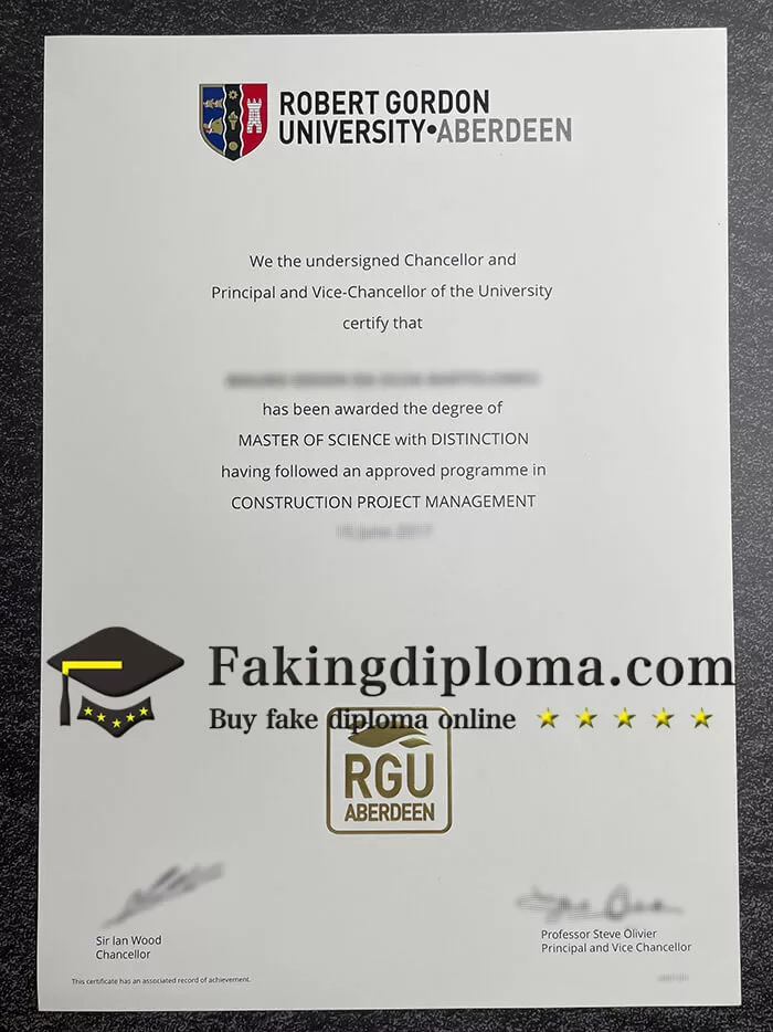 Buy Robert Gordon University diploma, buy RGU degree.