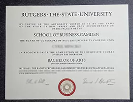 Buy Rutgers State University Fake Diploma from Verified Sellers