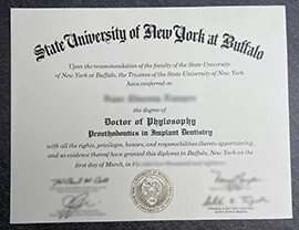 Affordable SUNY Buffalo Fake Diplomas for Sale