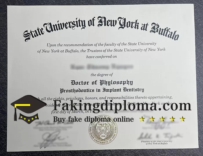 How to buy SUNY Buffalo diploma? SUNY Buffalo fake diploma sample.