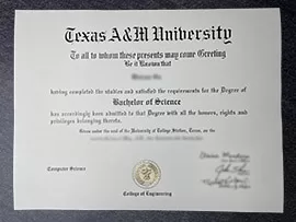 How to Get a Custom Texas A&M University Fake Diploma
