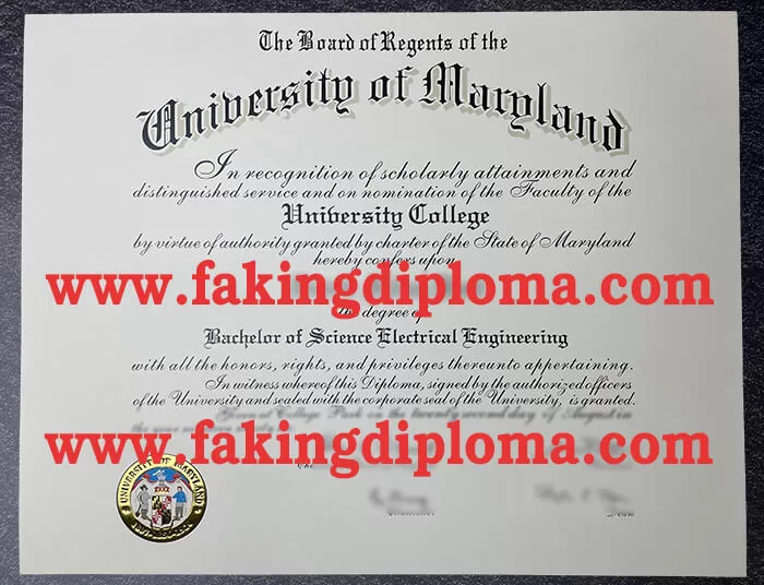 buy University of Maryland degree. fake University of Maryland diploma.