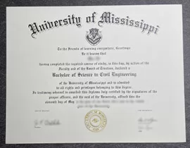 Instant Purchase of University of Mississippi Fake Diploma Online