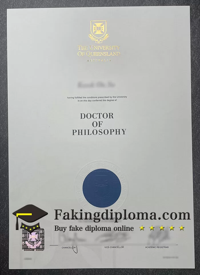 Order University of Queensland diploma, buy UQ degree.