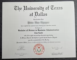 Affordable UT Dallas Fake Diplomas with Secure Payment