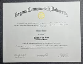 Buy VCU diploma, Virginia Commonwealth University degree.