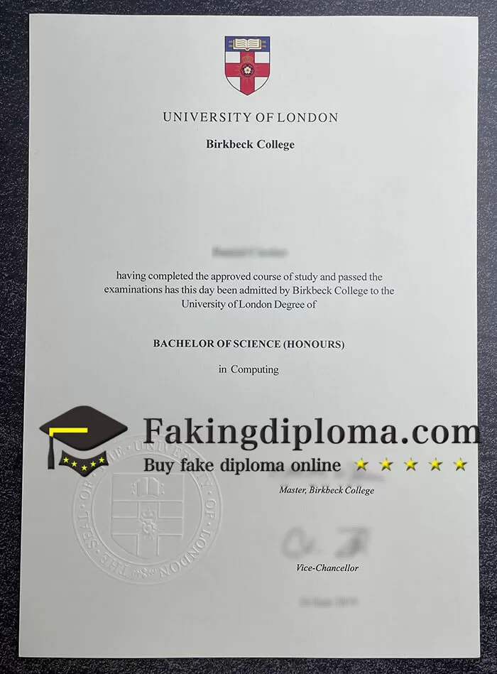 Where to buy Birkbeck College diploma?