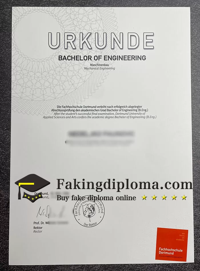 buy Fachhochschule Dortmund degree
