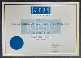 Where to Order Fake KDU College diploma?