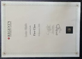 How to order Regent’s University London Degree?