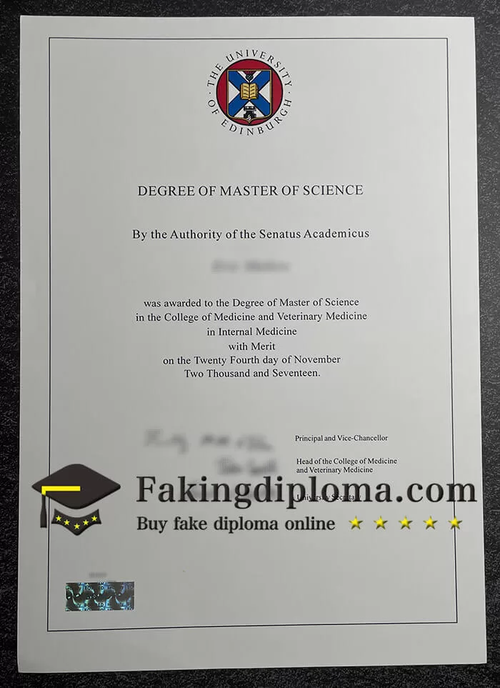 how to buy University of Edinburgh diploma?