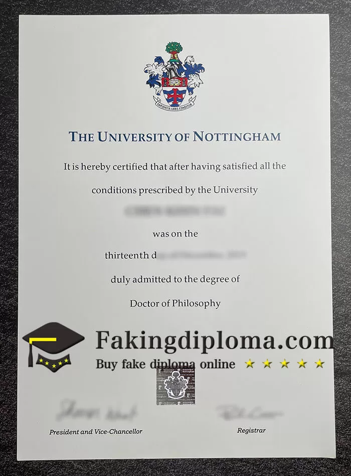 make University of Nottingham diploma, buy University of Nottingham degree