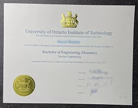 Order Ontario Tech University Diploma online.