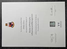 How Can I order University of Warwick Fake Diploma?