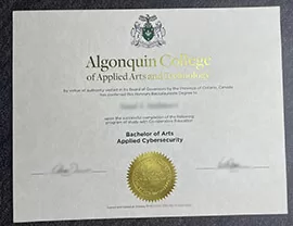 Where to order Algonquin College fake diploma?