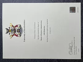 Can I order University of Hertfordshire Fake Diploma?