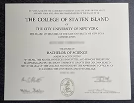 Where to buy CUNY College of Staten Island Diploma?
