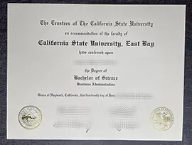 Where to order Fake Cal State East Bay Diploma?