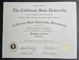 How long to order Sacramento State Fake Diploma?