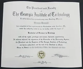 Where to buy Georgia Tech diploma? buy fake degree online.