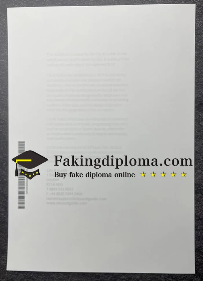 How to buy City and Guilds Level 3 diploma online? buy fake City and Guilds certificate.