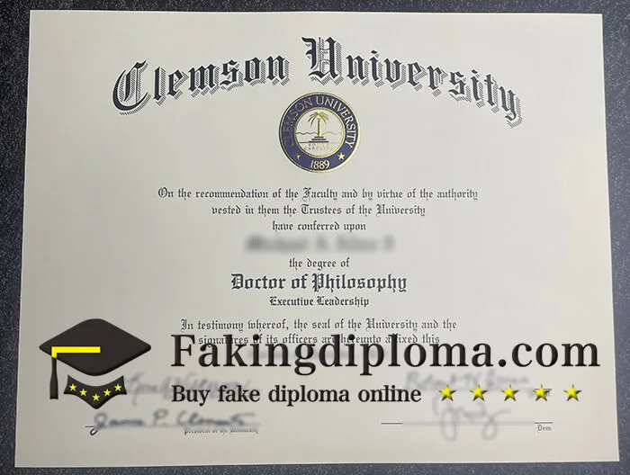 Buy Clemson University diploma, buy fake Clemson University degree.