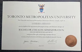Order Toronto Metropolitan University diploma online.